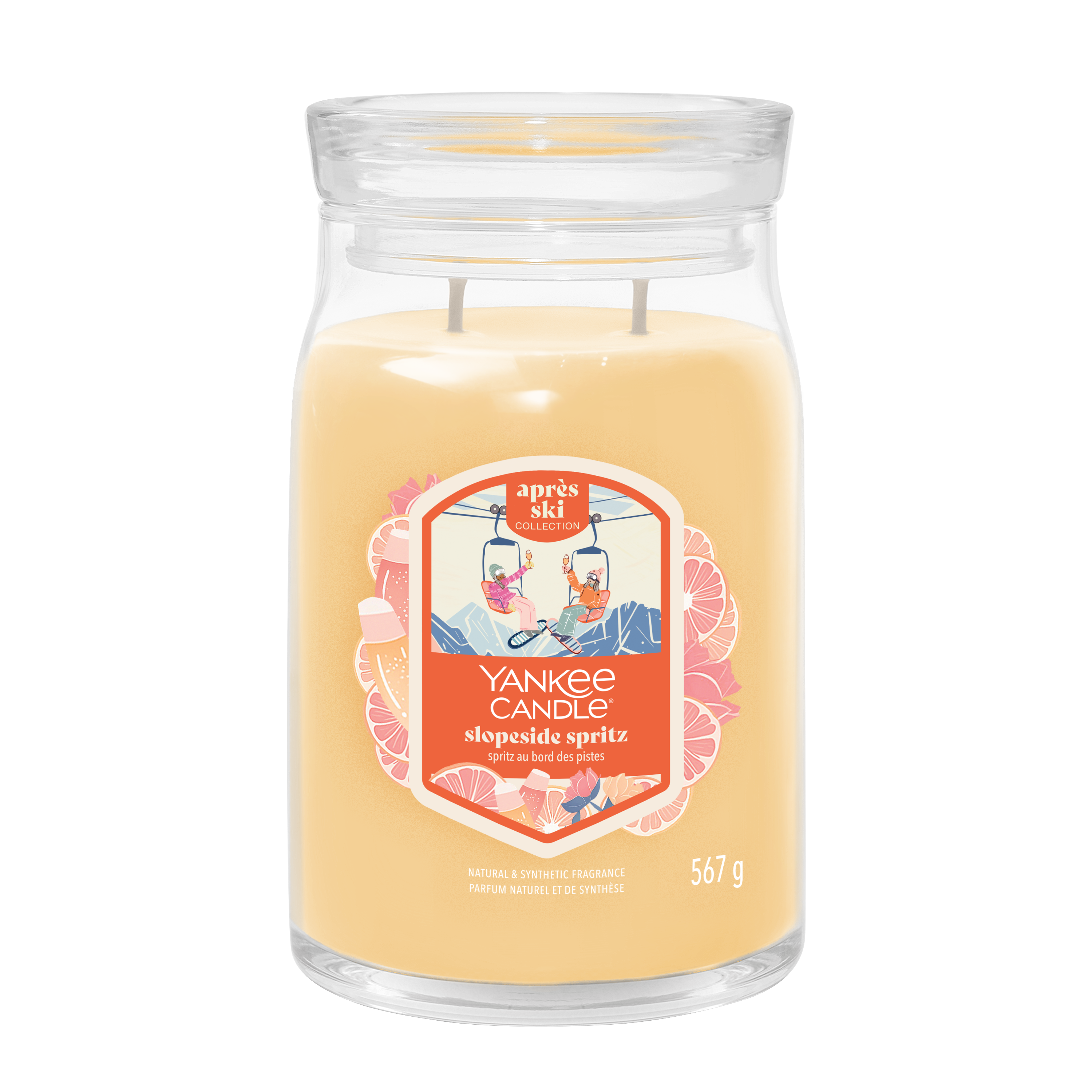 Slopeside Spritz Signature Large Jar 567g 2-Docht Slopeside Spritz Signature Large Jar 567g 2-Docht