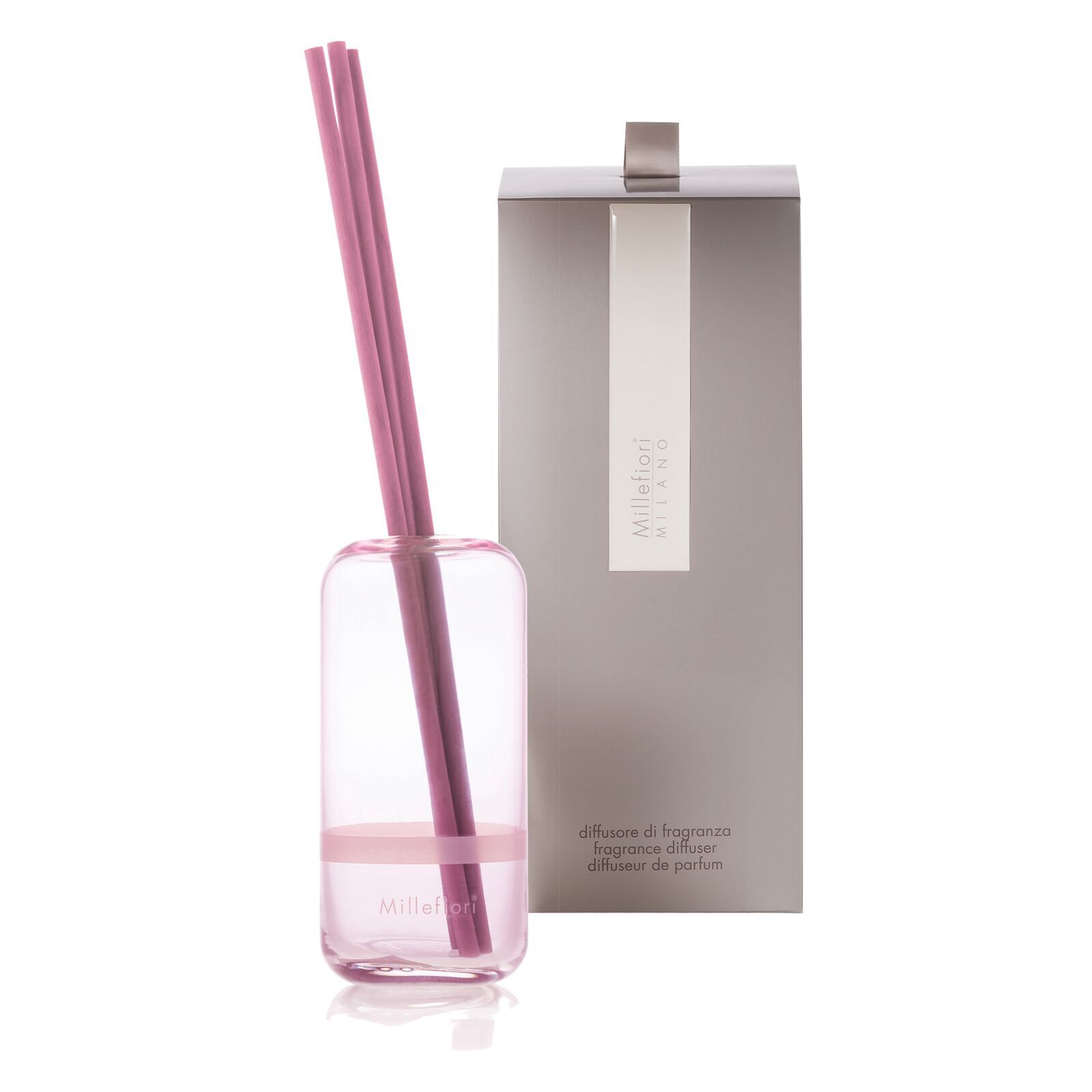 90CAPI Reed Diffuser Glas Kapsel rosa