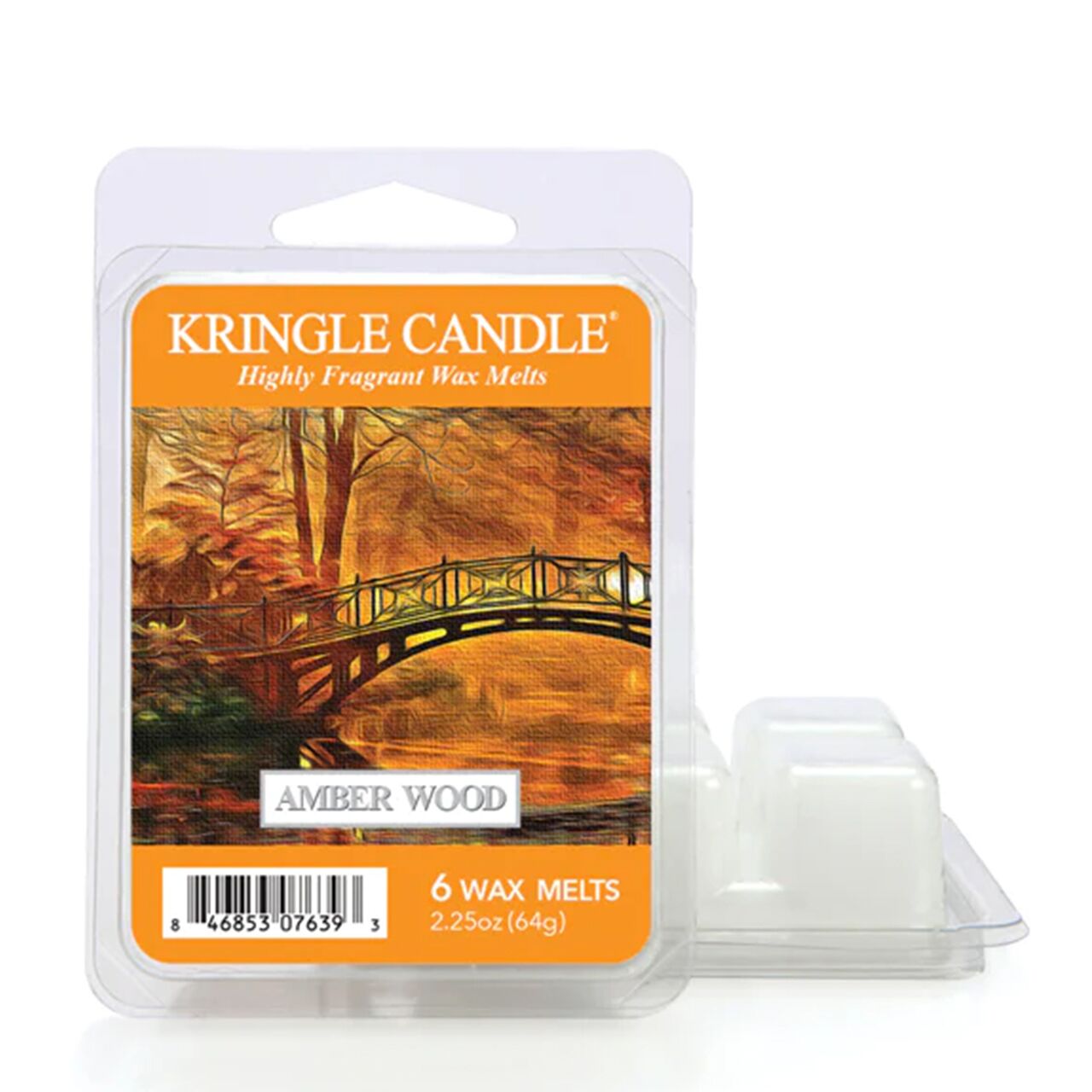 kringleamberwoodmelt Amber Wood Wax Melts 64g