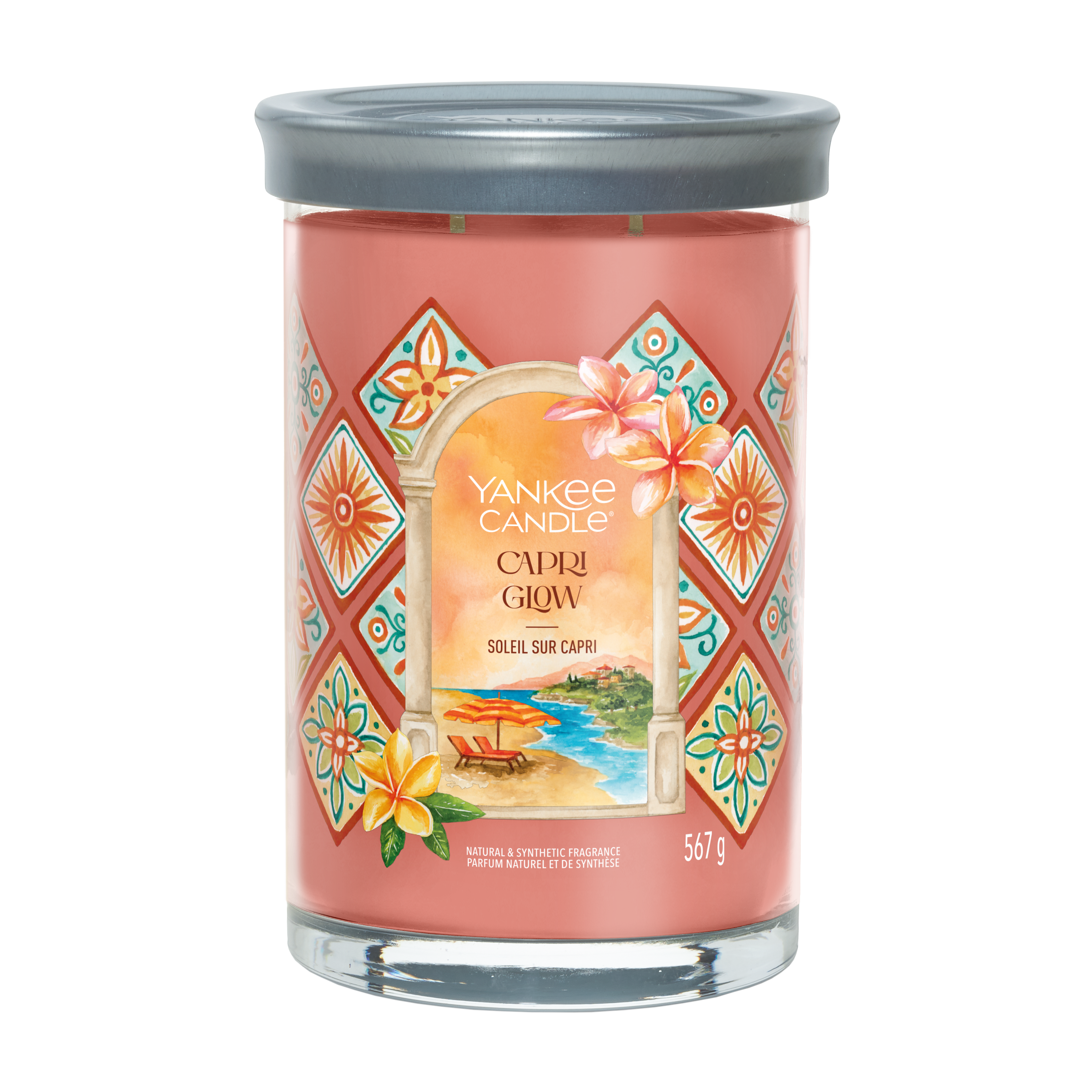 Capri Glow Signature Large Tumbler 567g 2-Docht Capri Glow Signature Large Tumbler 567g 2-Docht