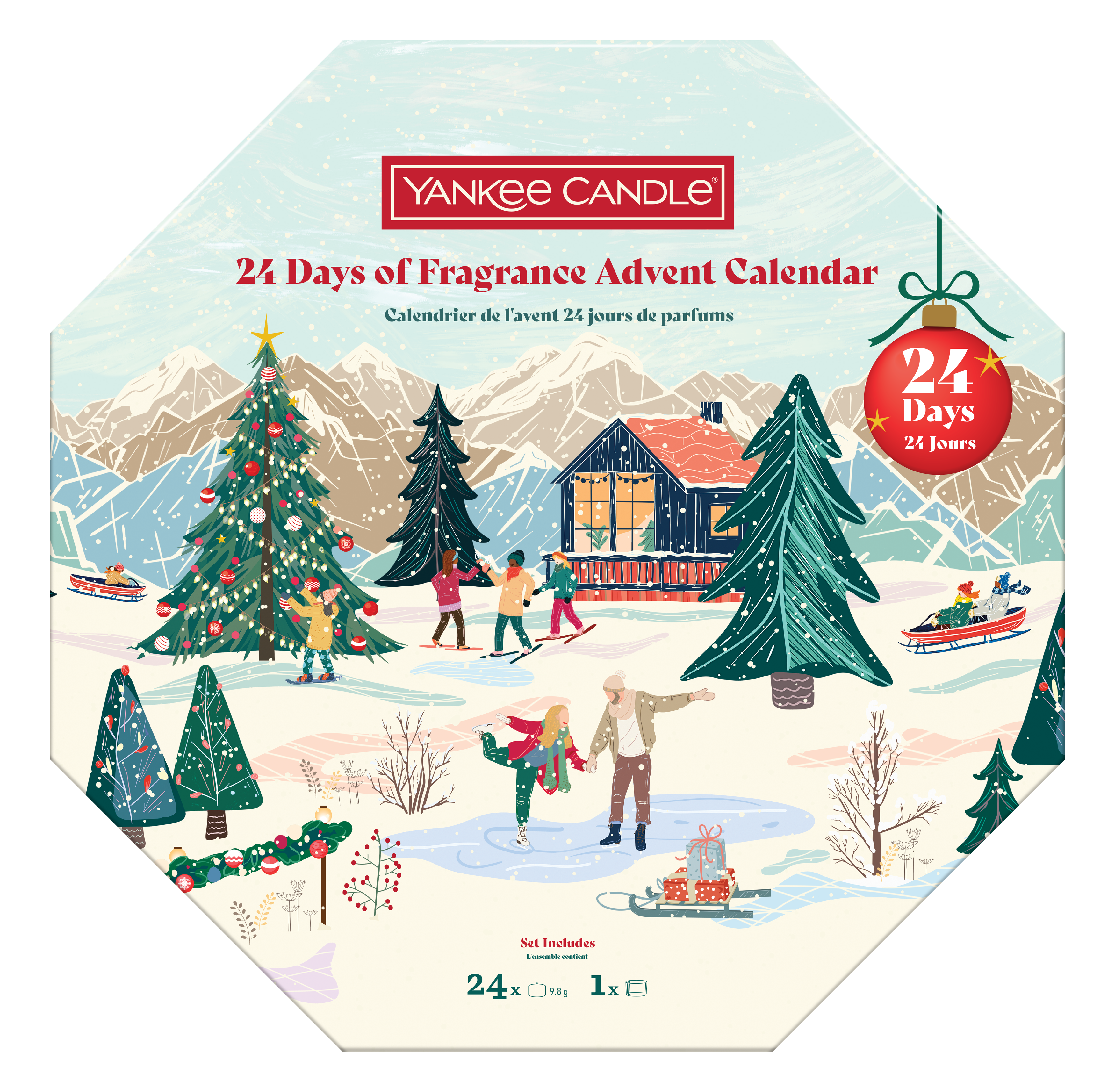 Adventskranz Weihnachten 24 Days of Fragrance (Adventskalender) Adventskranz Weihnachten 24 Days of Fragrance (Adventskalender)