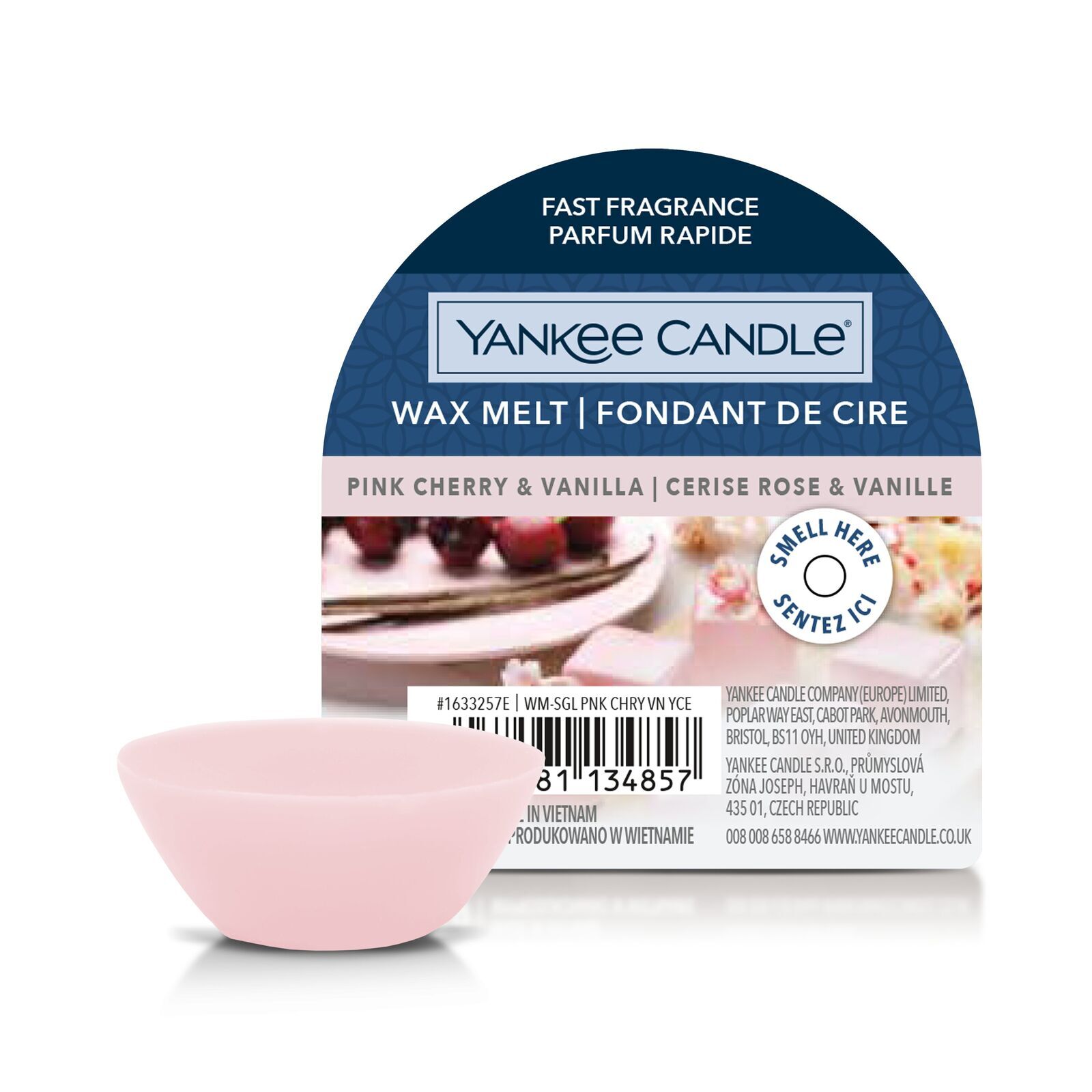 Pink-Cherry-Vanilla_WAX-MELT1 Pink Cherry & Vanilla Wachsmelt 22g