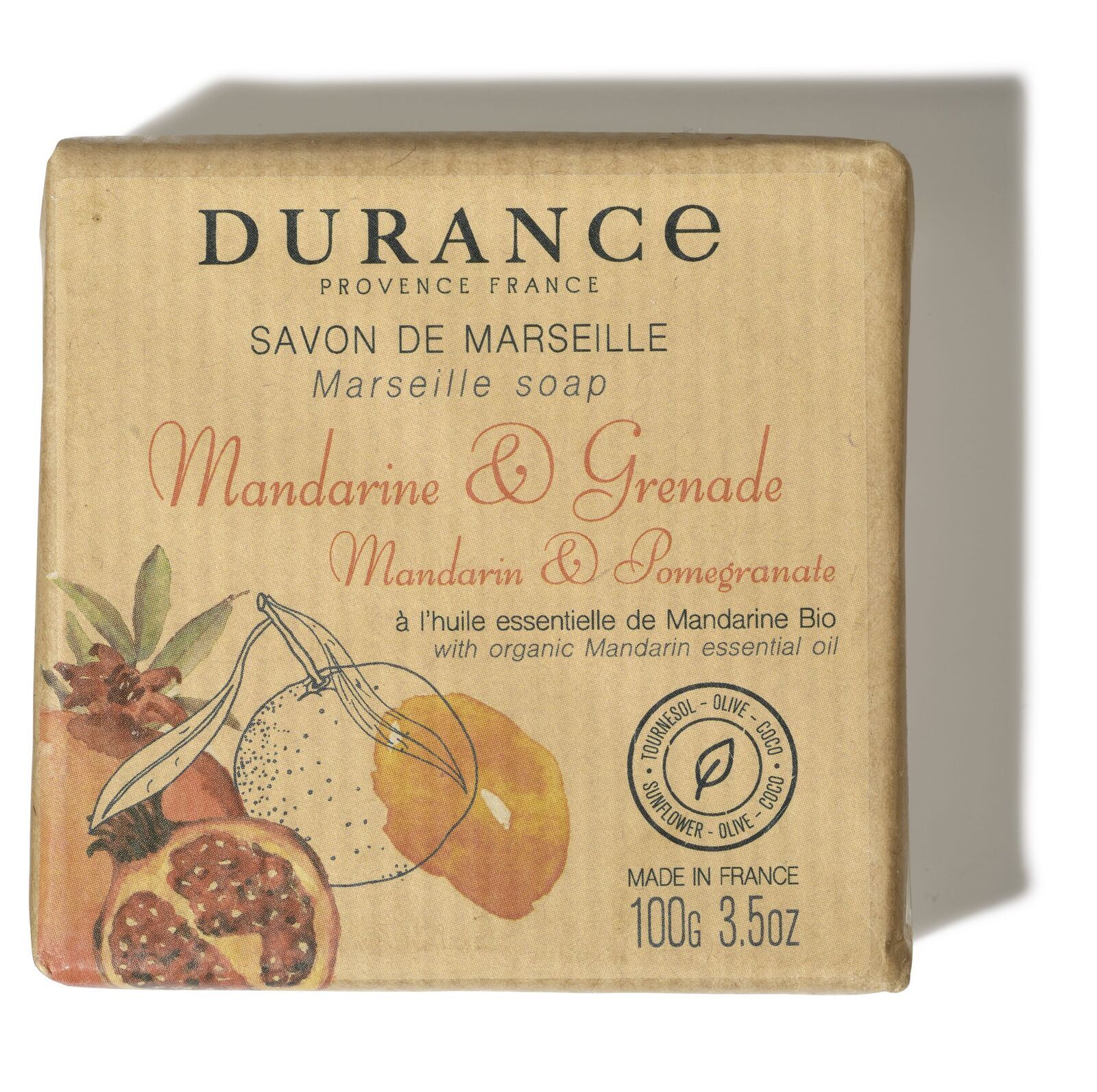 241590_Mandarine-Grenade-ombre Mandarine & Granatapfel Marseiller Seife 100g