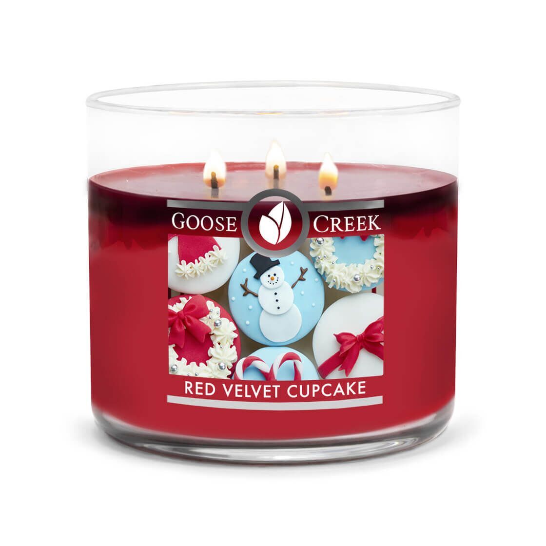 red-velvet-cupcake-3-docht-kerze-411g Red Velvet Cupcake 453g