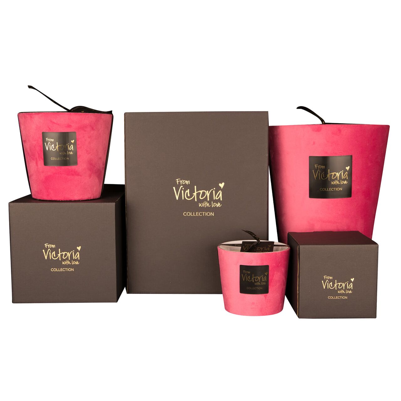 Karton Geschenkbox für Victoria Kerze 312g