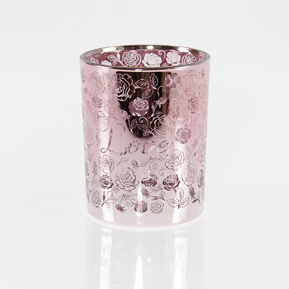 736872 Windlicht Love mit Rosen L