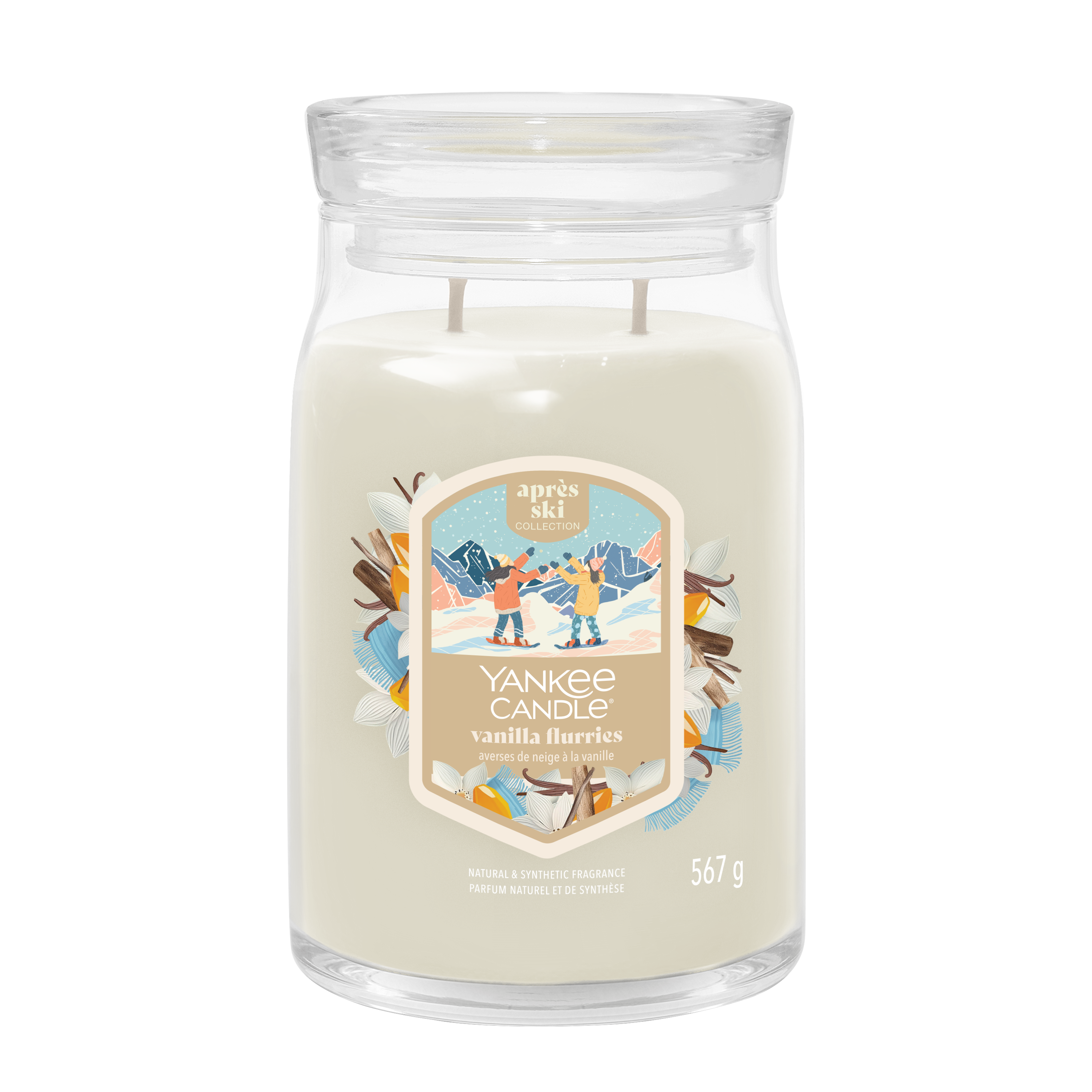 Vanilla Flurries Signature Large Jar 567g 2-Docht Vanilla Flurries Signature Large Jar 567g 2-Docht