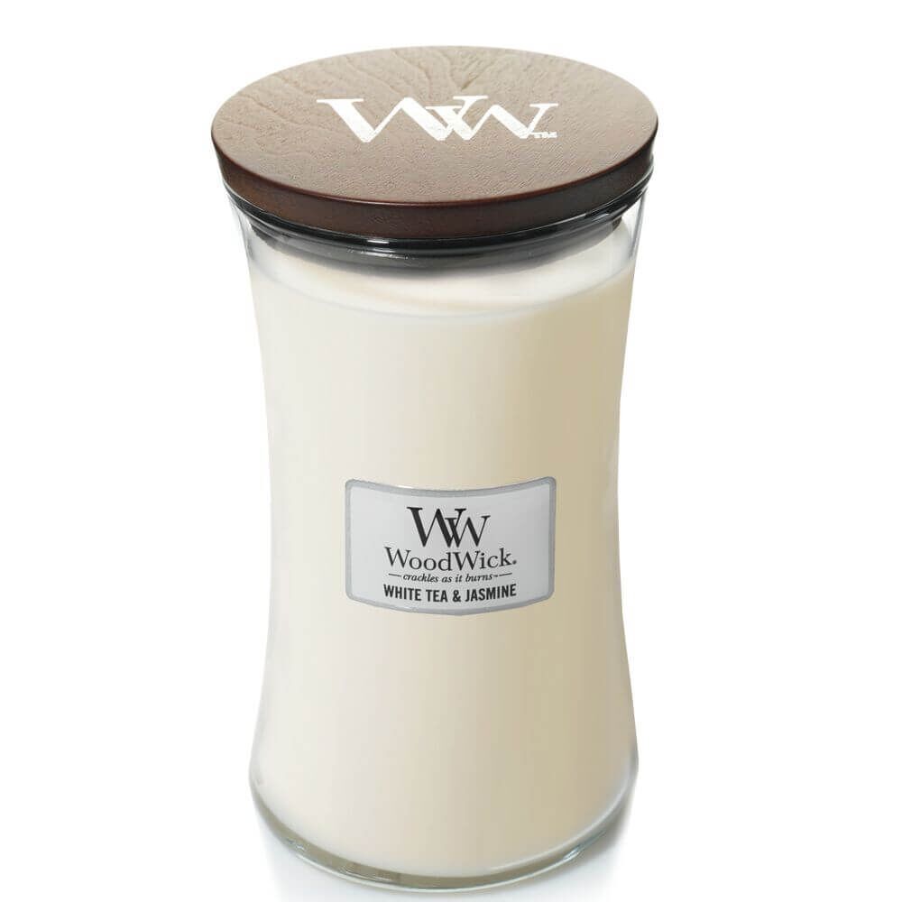 93062-White-Tea-Jasmine-Large-Jar-silho White Tea & Jasmine 610g von Woodwick