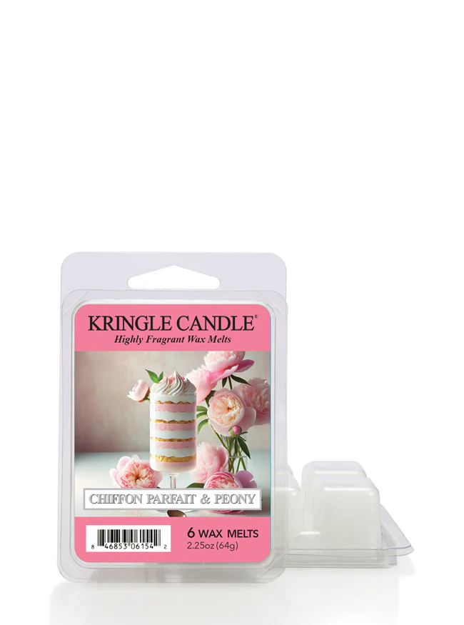 Chiffon Parfait & Peony Wax Melts 64g Chiffon Parfait & Peony Wax Melts 64g
