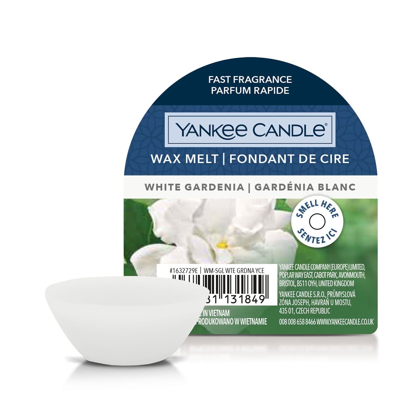 White-Gardenia_WAX-MELT1 White Gardenia Wachsmelt 22g