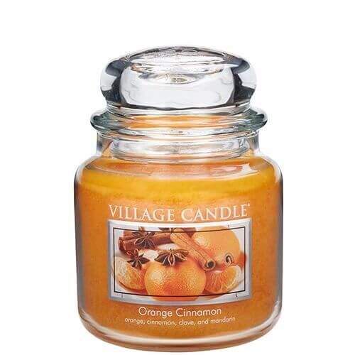 106316341 Village Candle Orange Cinnamon 453g