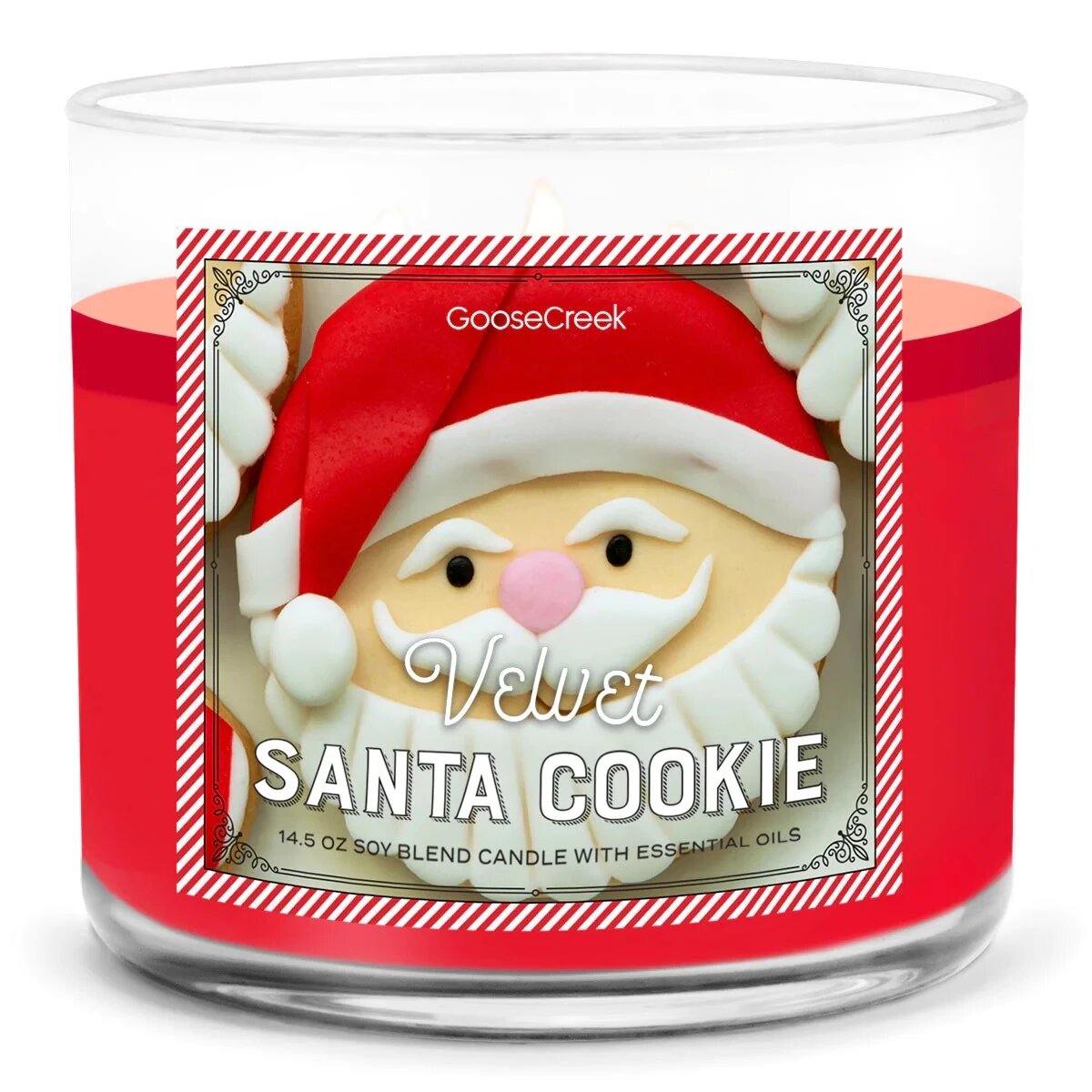 Velvet Santa Cookies 411g (3-Docht)
