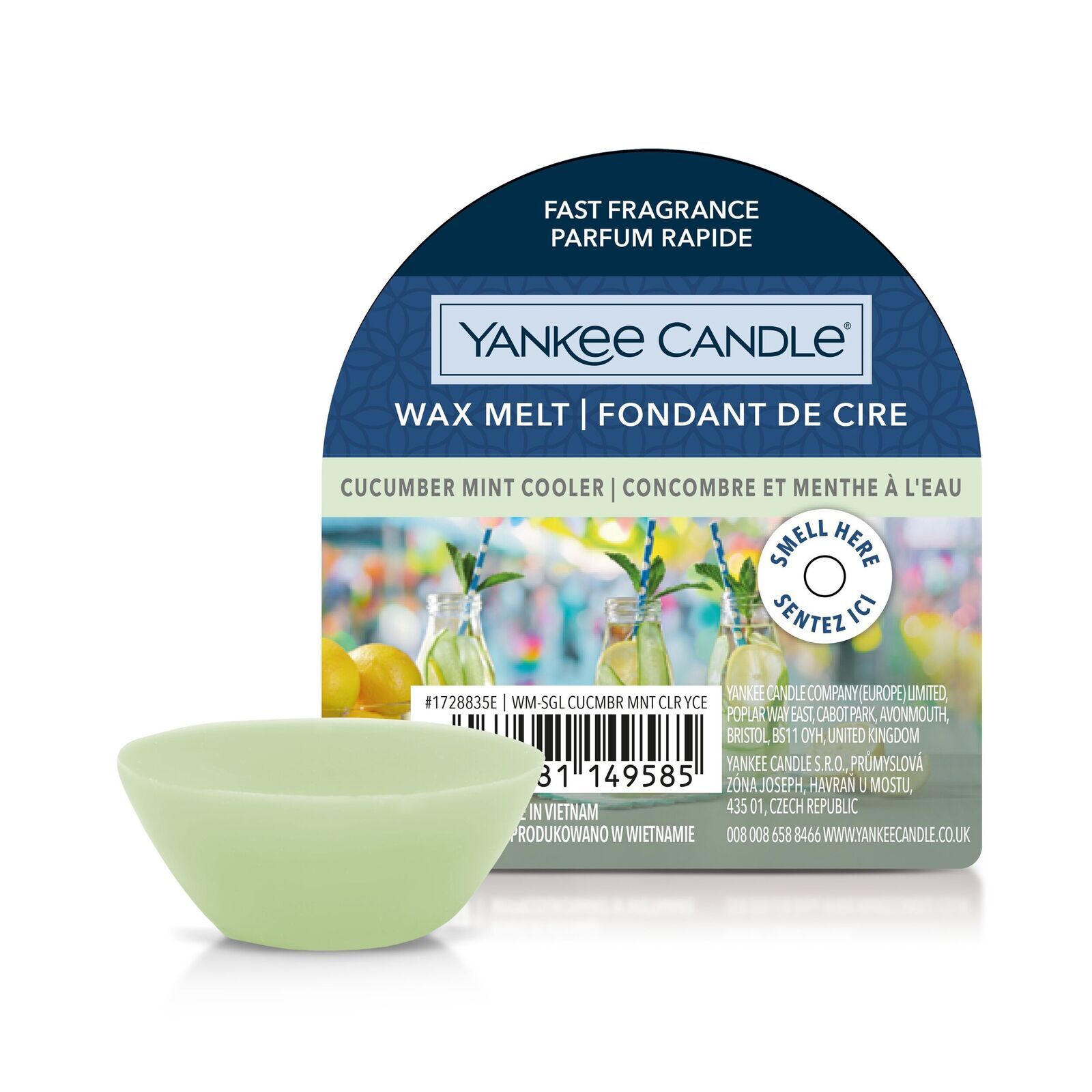 Cucumber-Mint-Cooler_WAX-MELT1 Cucumber Mint Cooler 22g