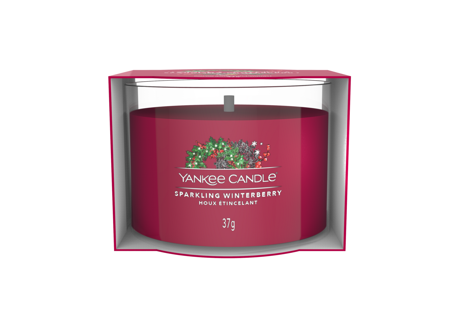 Sparkling Winterberry 37g Glasvotivkerze Sparkling Winterberry 37g Glasvotivkerze