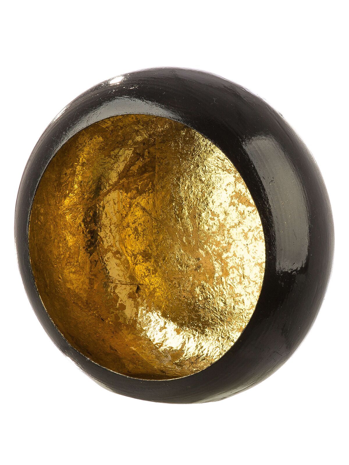 Windlicht Mystique 16cm Metall Sphäre, Teller