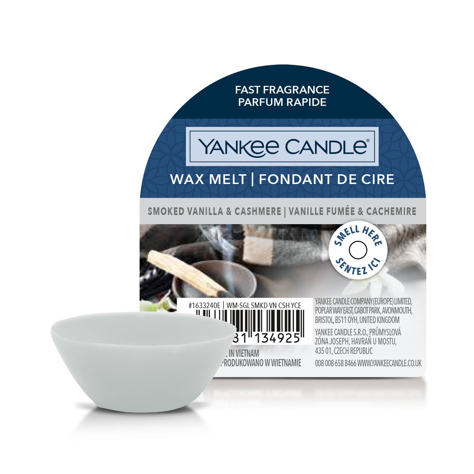 Smoked Vanilla & Cashmere Wachsmelt 22g