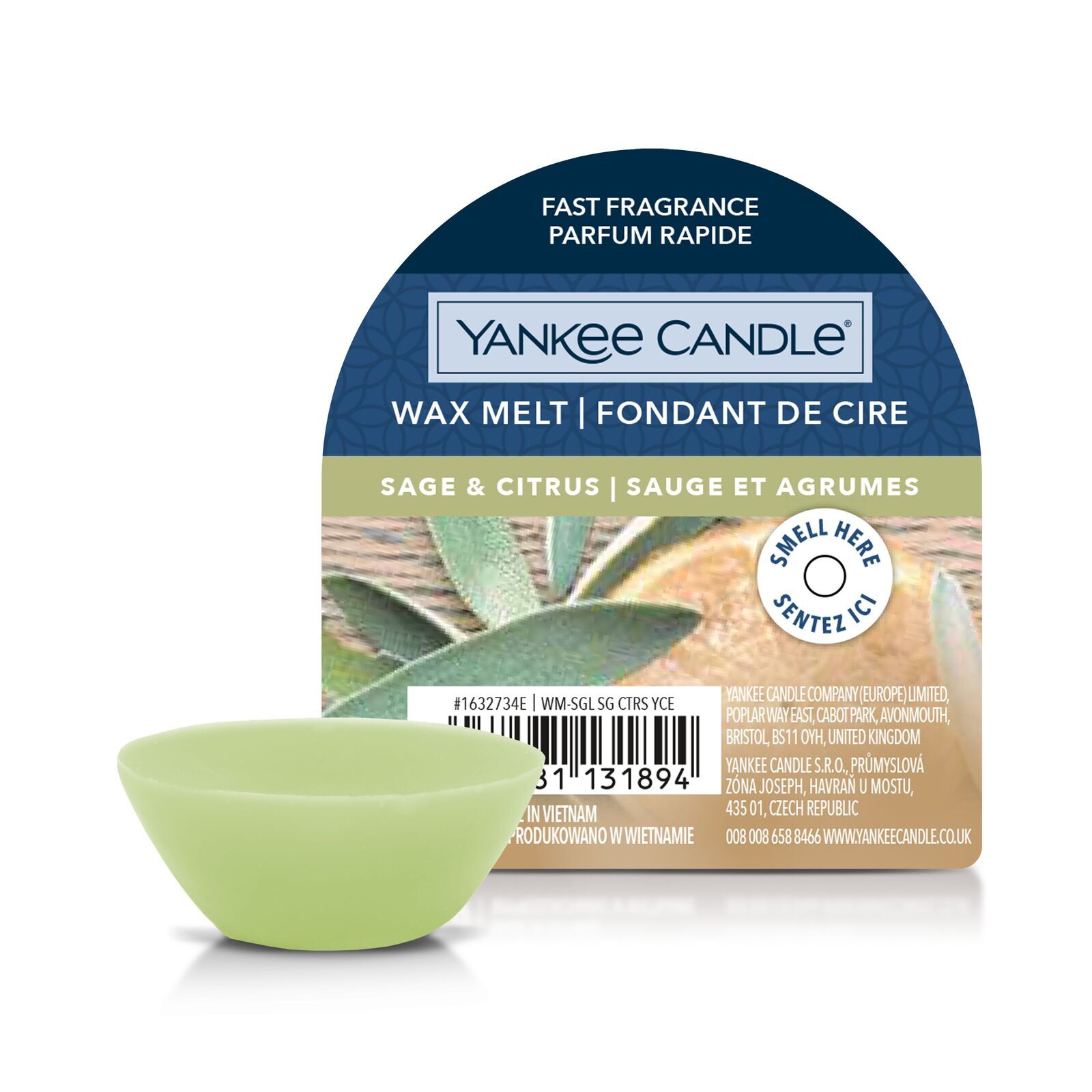 Sage-Citrus_WAX-MELT1 Sage & Citrus Wachsmelt 22g