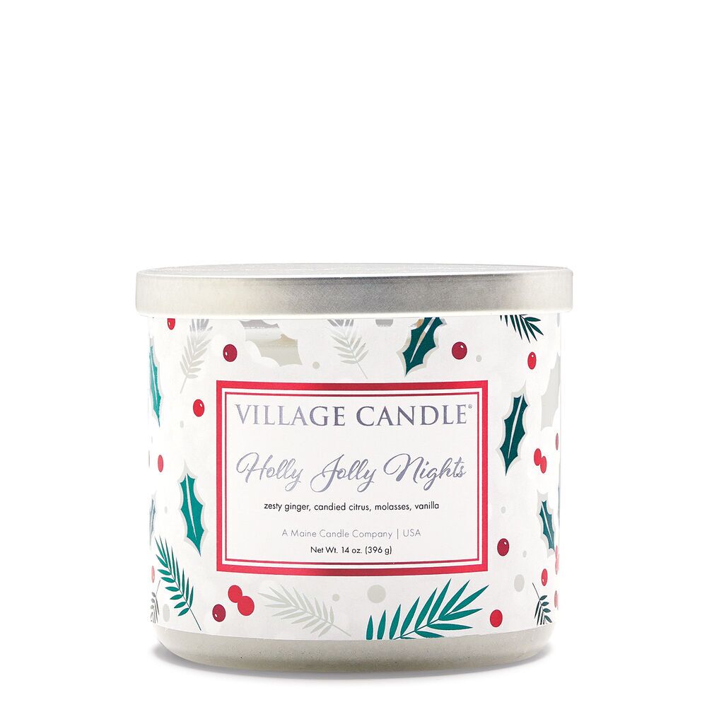 4170099hjnights Holly Jolly Nights 3-Docht Tumbler 396g