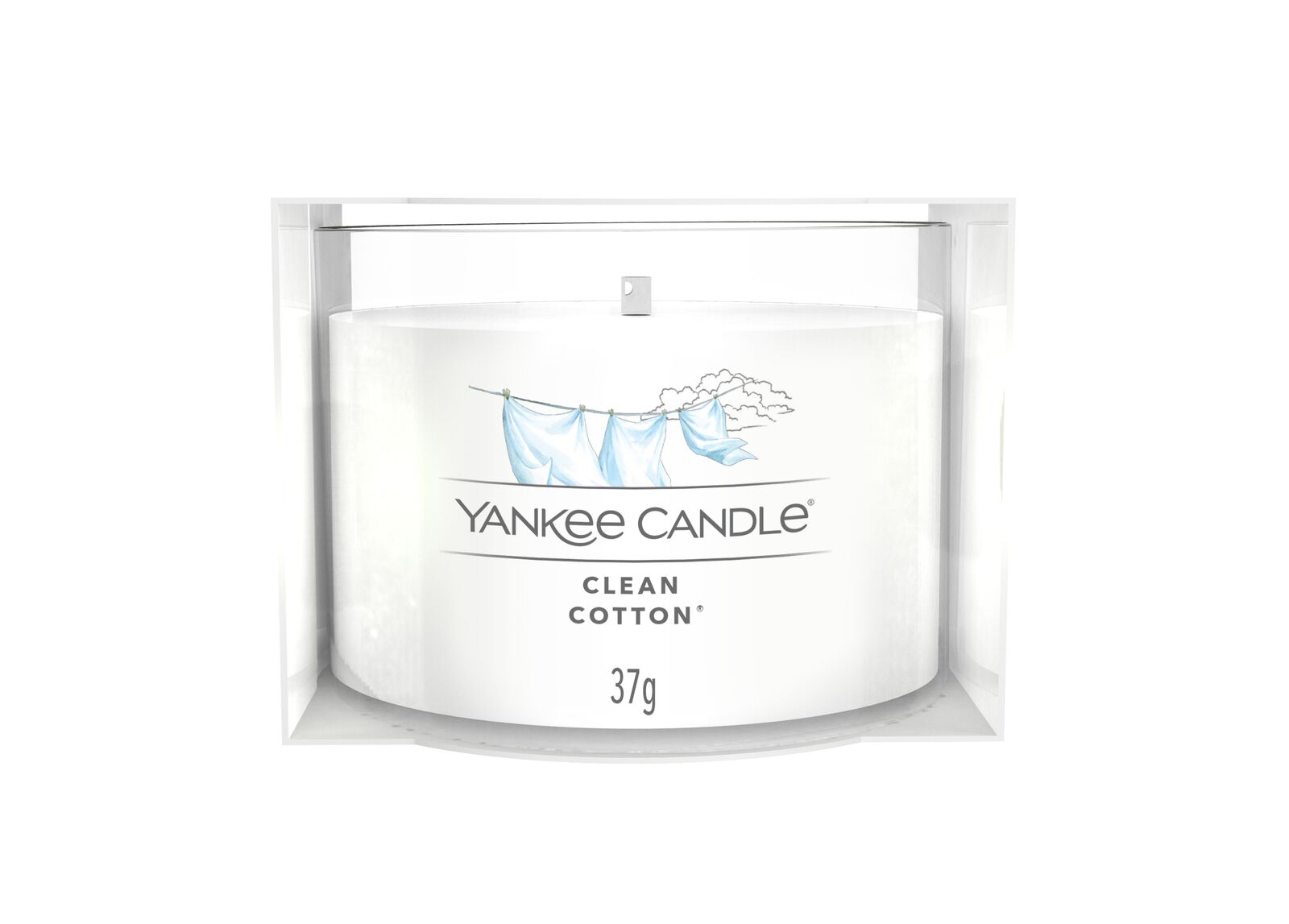 1701437E-Filled-Votive_Clean-Cotton Clean Cotton 37g