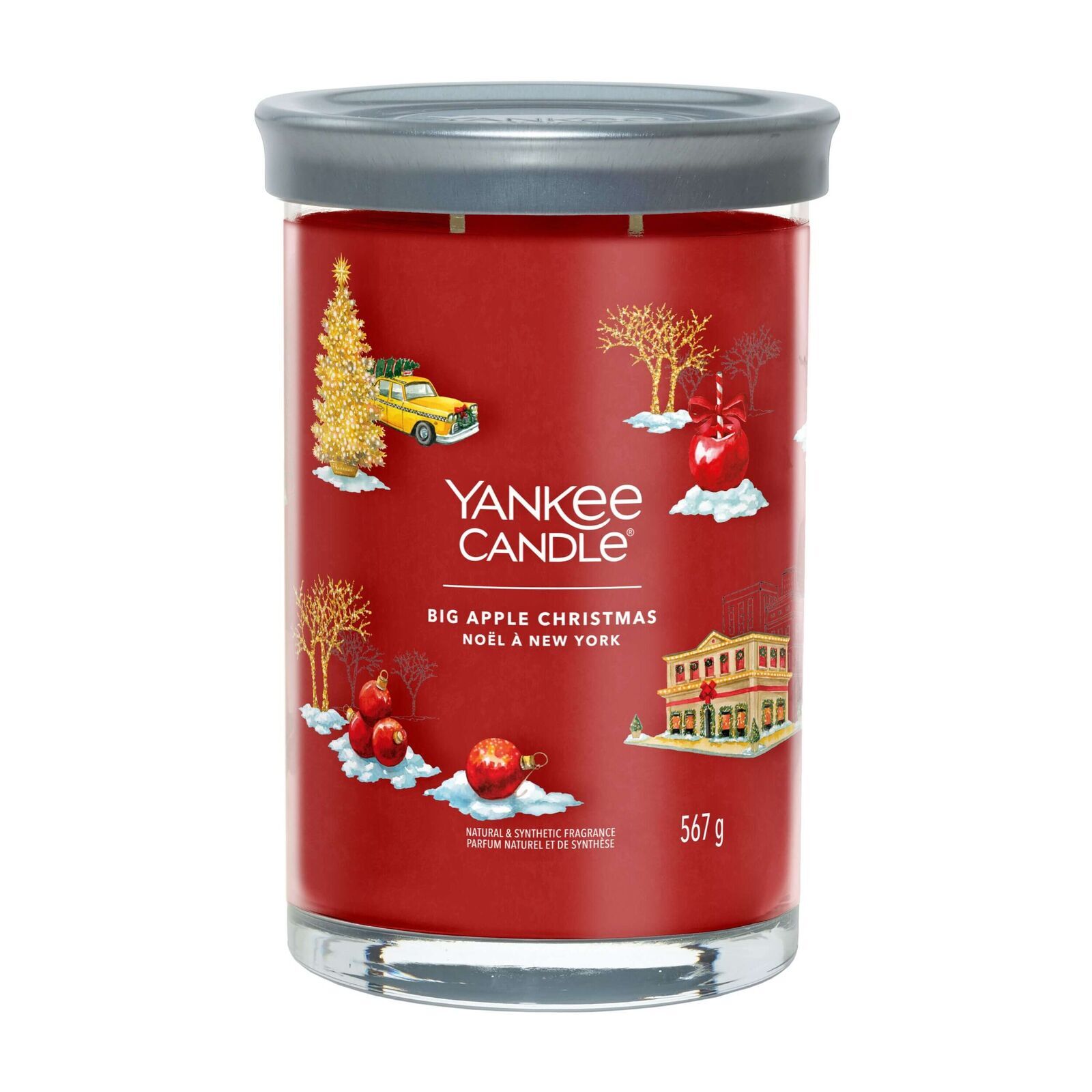 Big Apple Christmas Signature Large Tumbler 567g 2-Docht Essen, Ketchup