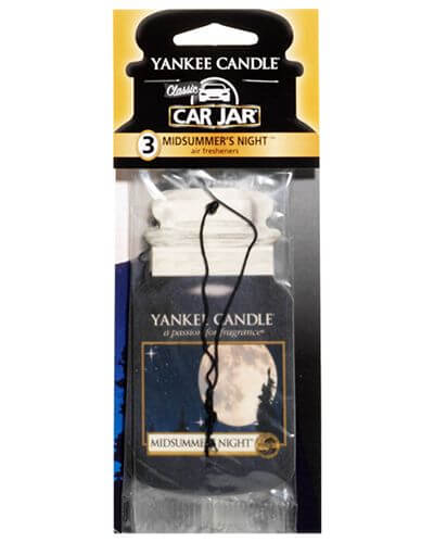 Yankee Candle - Car Jar Midsummers Night 3x Bonuspack