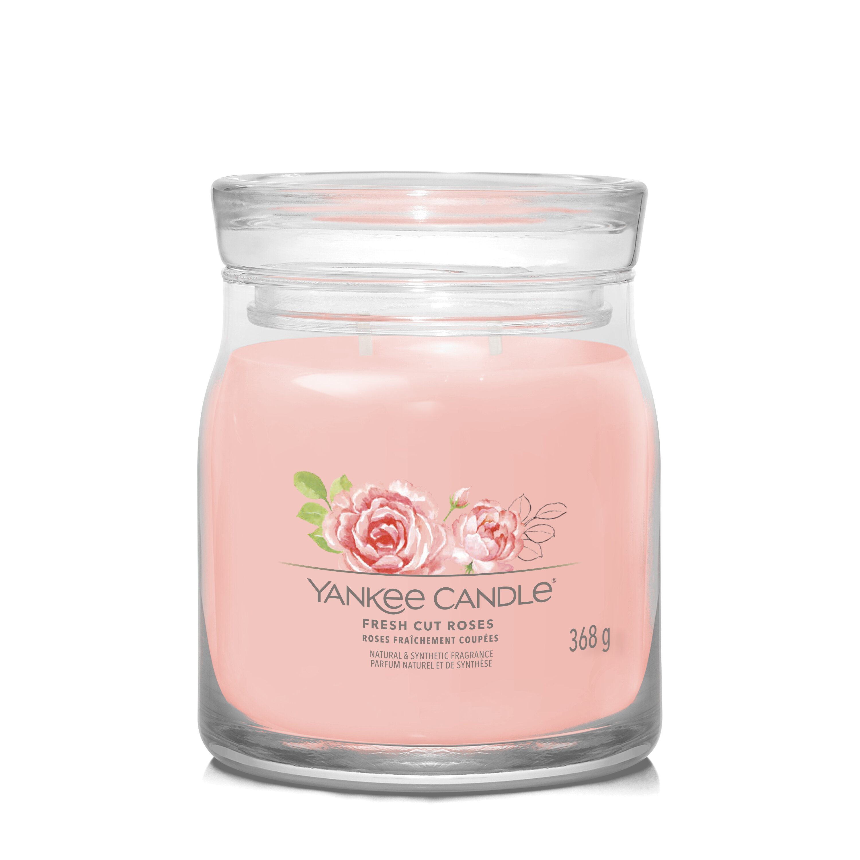Fresh-Cut-Roses_Signature_Medium1 Fresh Cut Roses Signature Medium Jar 368g 2-Docht