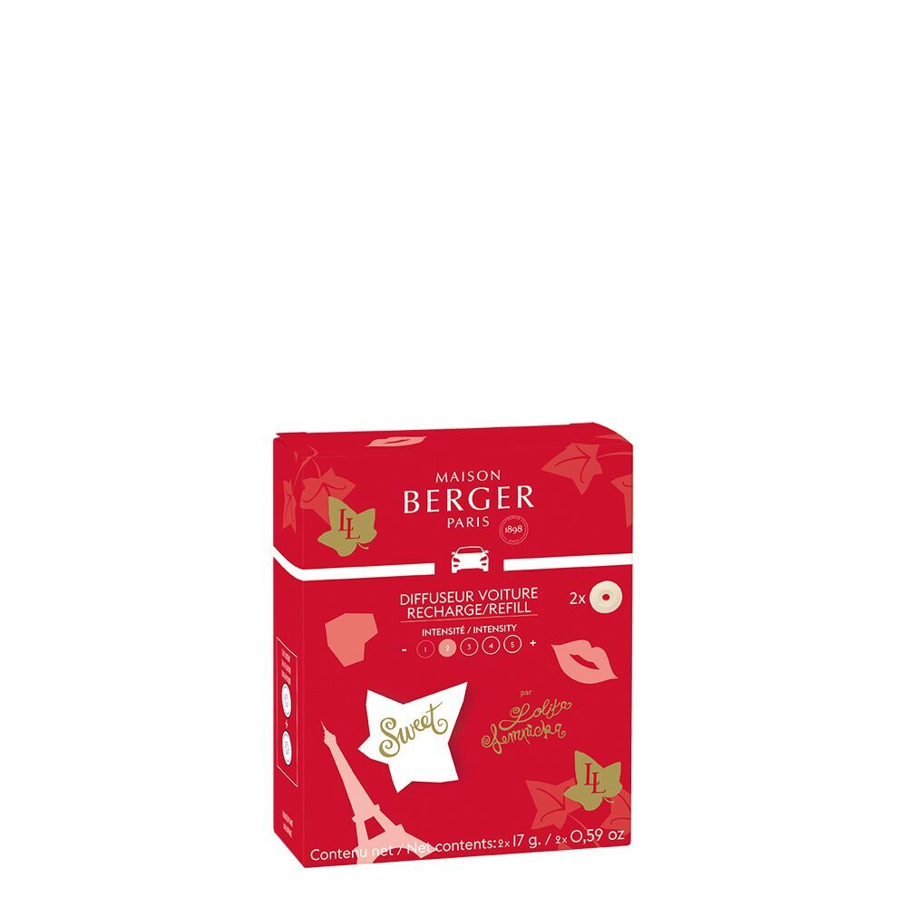 Lolita Lempicka Sweet Set 2 Stück Nachfüller Autoduft Bekleidung, Unterwäsche