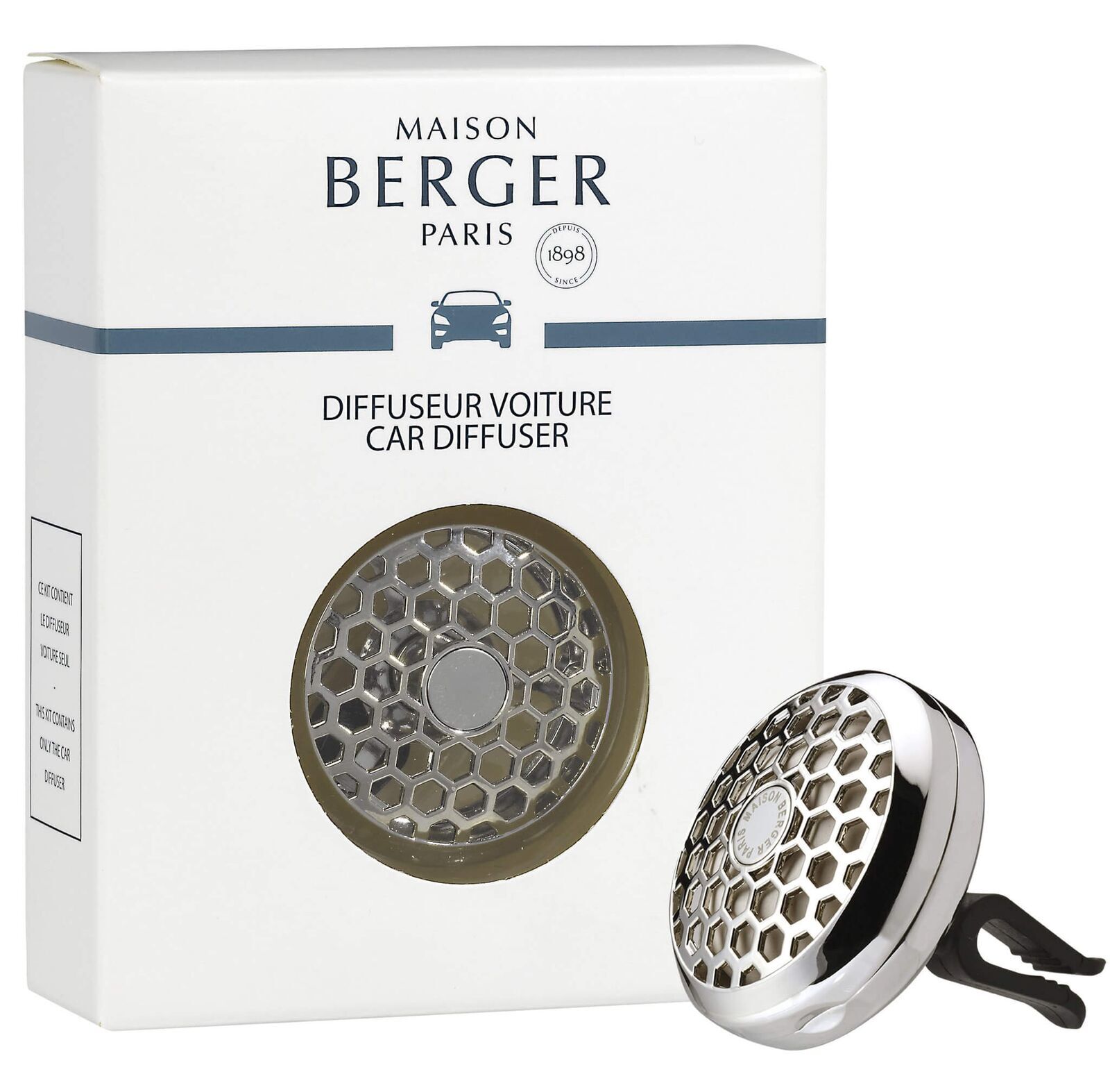 6412_2048x Autoduft Diffuser Honey Comb chrom