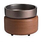 pewterwal1jpg PEWTER WALNUT 2-in-1 Classic Duftlampe braun Keramik elektrisch