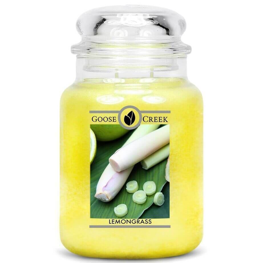 Lemongrass-Candle__09755-1530625682 Goose Creek Candle Lemon Grass 680g