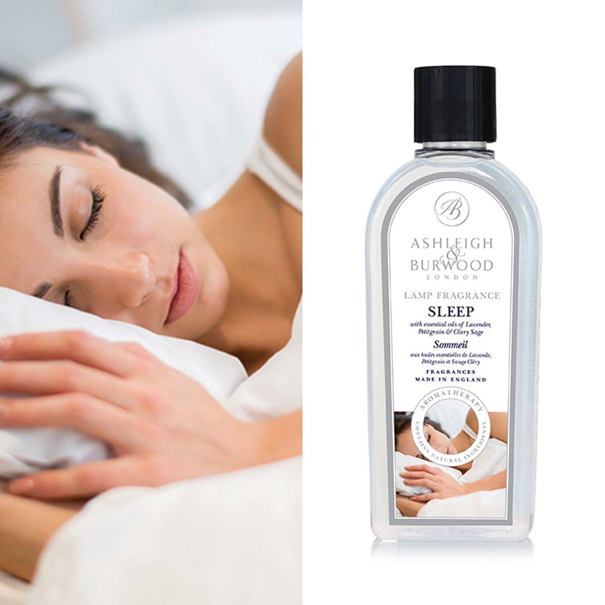 Sleep 500ml Duftlampenöl Nachfüller Flasche, Erwachsener, Weiblich, Person, Frau
