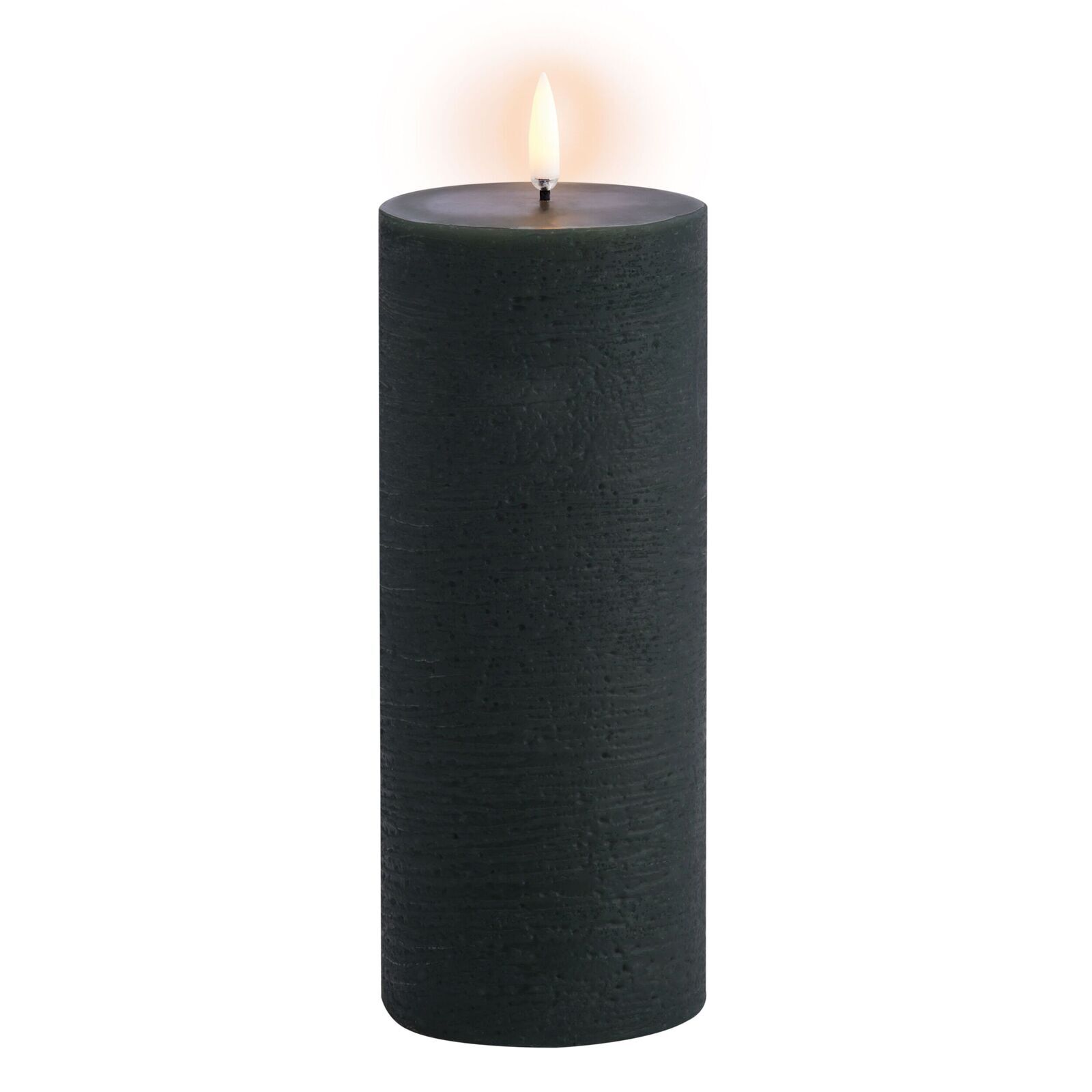 Uyuni-UL-PI-PG-C78020-Coloured-Pillar-Candles-large Uyuni LED Stumpenkerze 7,8x20cm rustic pine green
