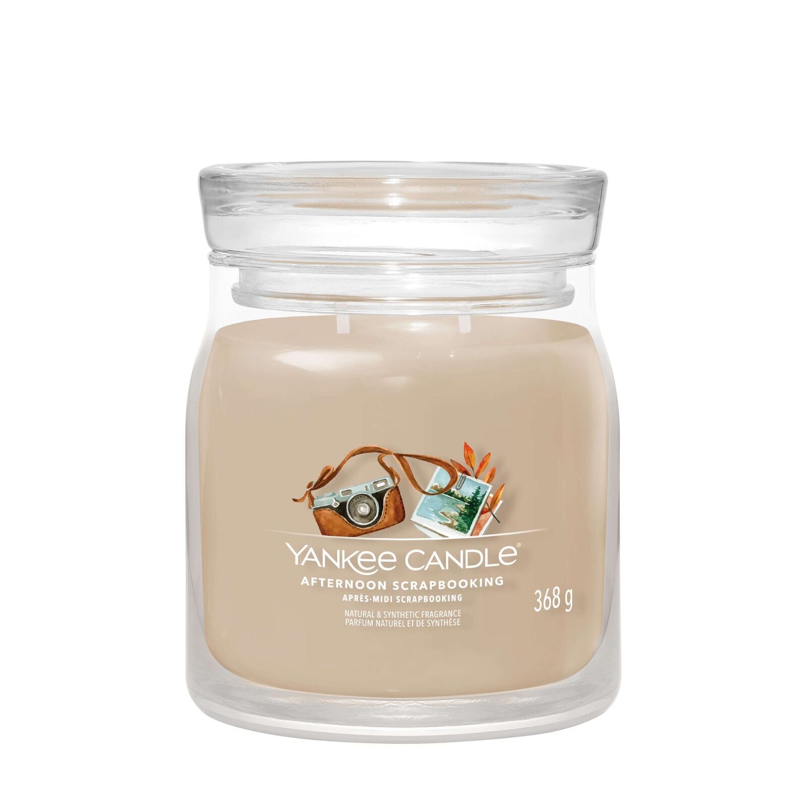 Afternoon Scrapbooking Signature Medium Jar 368g 2-Docht Krug