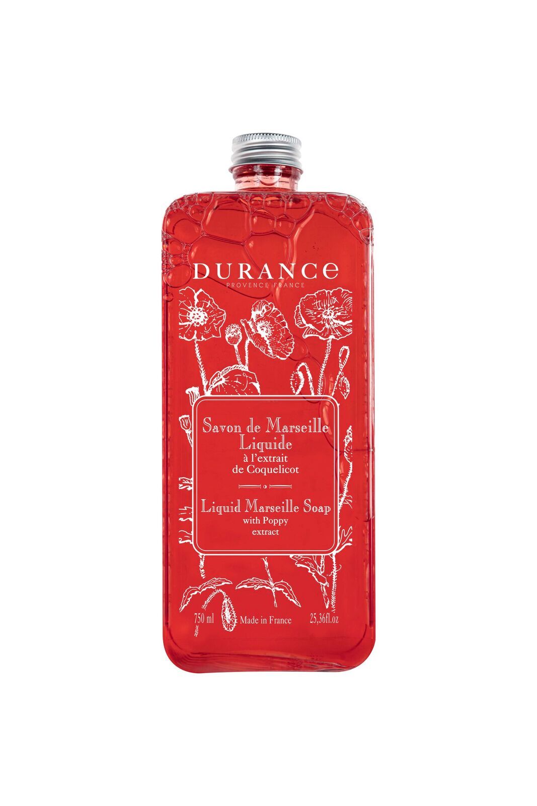Poppy-750ml Marseiller Flüssigseife Mohnextrakt 750ml Nachfüller