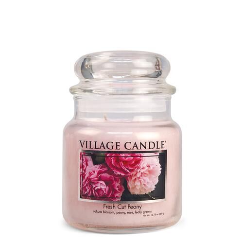 Fresh Cut Peony 389g Krug, Blume, Kopf, Gesicht, Flasche