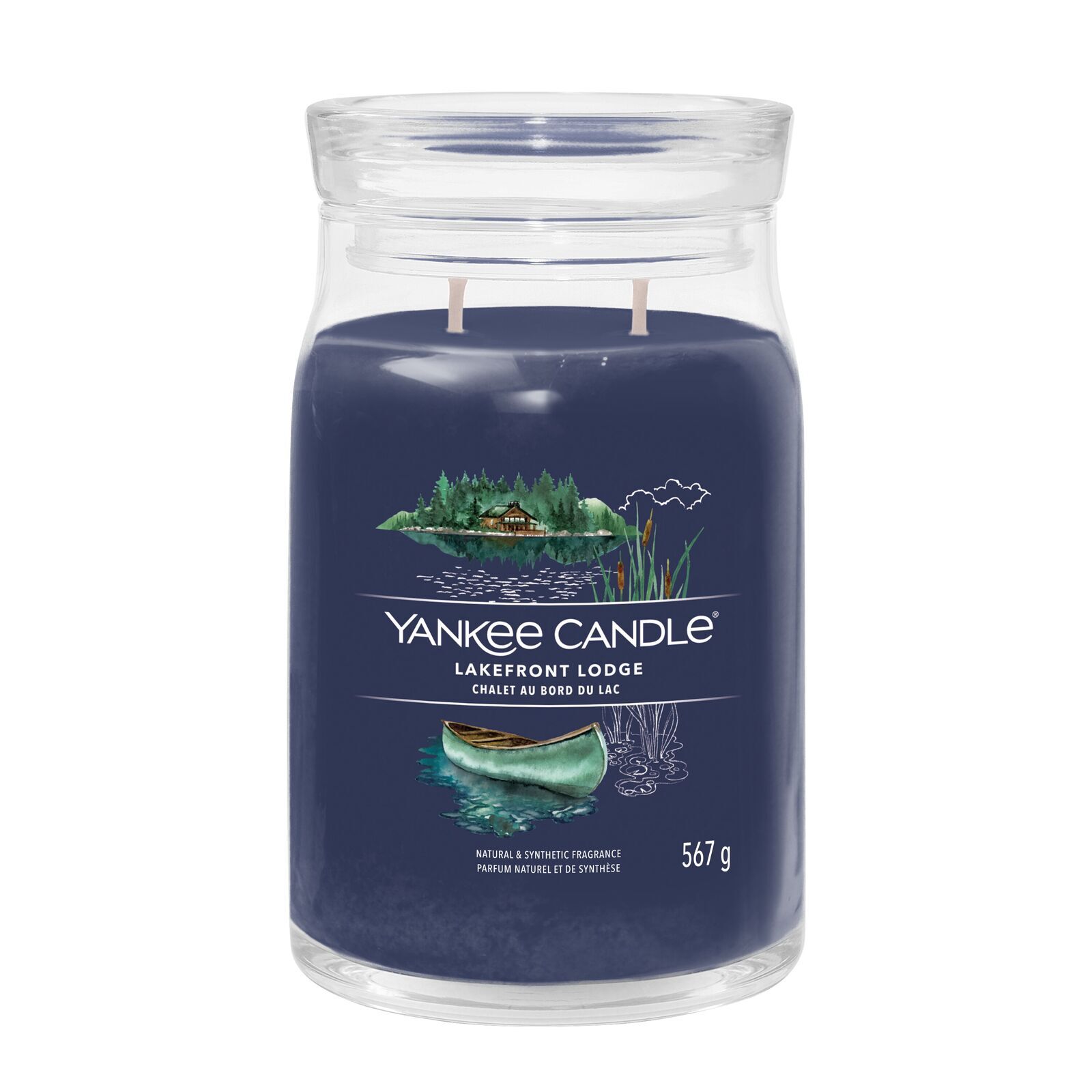 Lakefront Lodge Signature Large Jar 567g 2-Docht