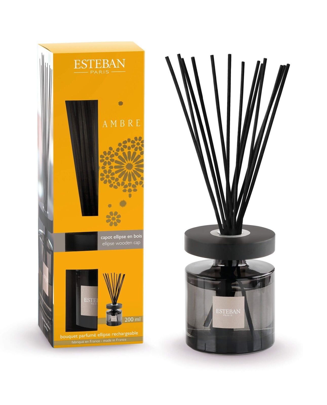 Ambre Bukett Ellipse 200ml Weihrauch, Flasche, Kosmetik