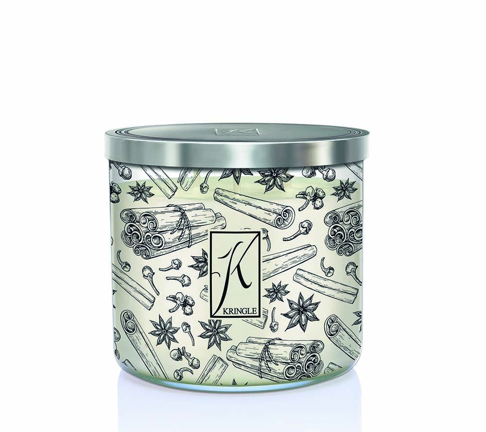 Frosted Spice 396g Tumbler 3-Docht Zinn