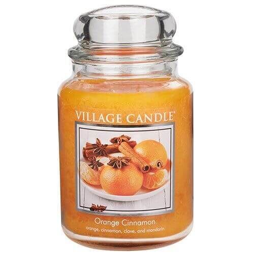 106326341 Village Candle Orange Cinnamon 645g