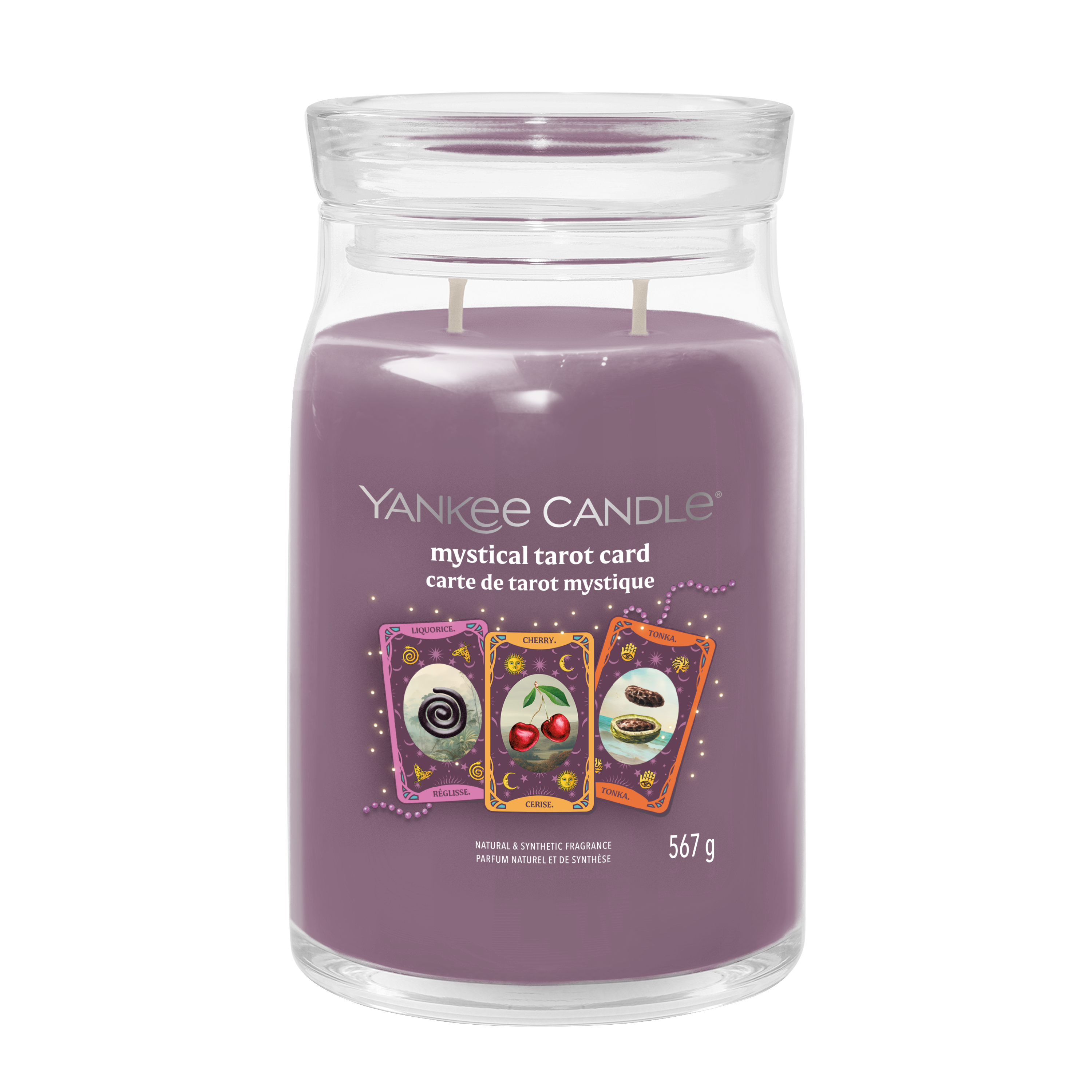 Mystical Tarot Card Signature Large Jar 567g 2-Docht Mystical Tarot Card Signature Large Jar 567g 2-Docht