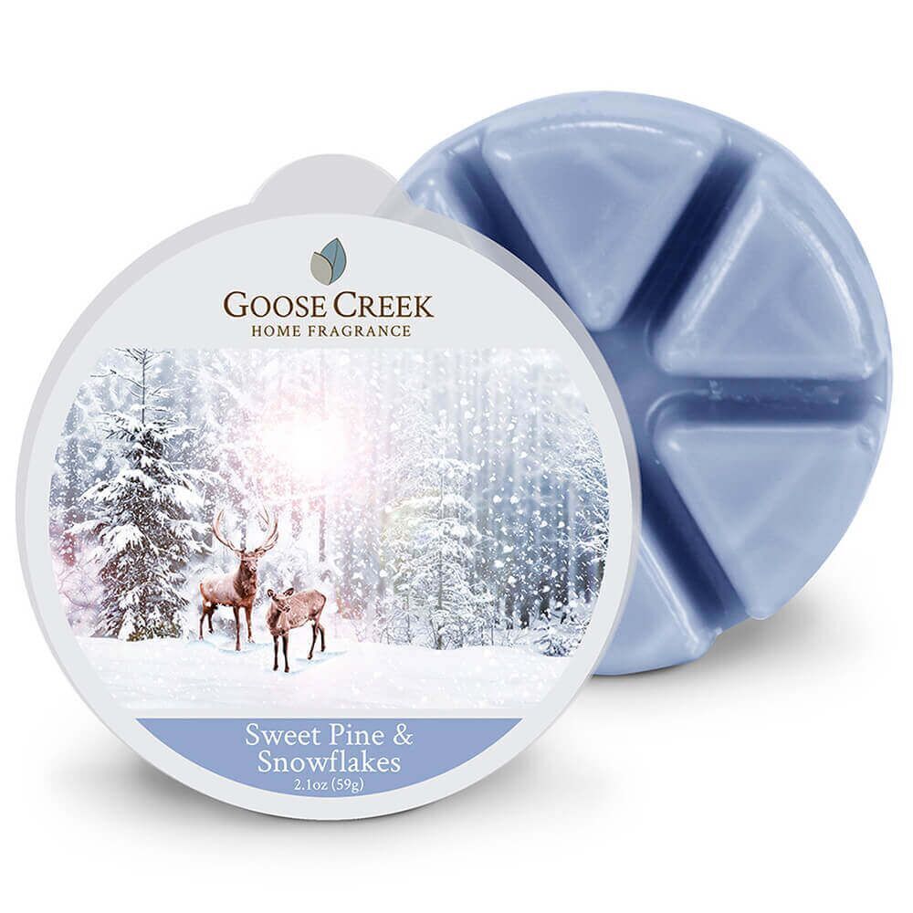 sweet-pine-snowflakes-wachsmelt-59g Sweet Pine & Snowflakes 59g von Goose Creek Candle