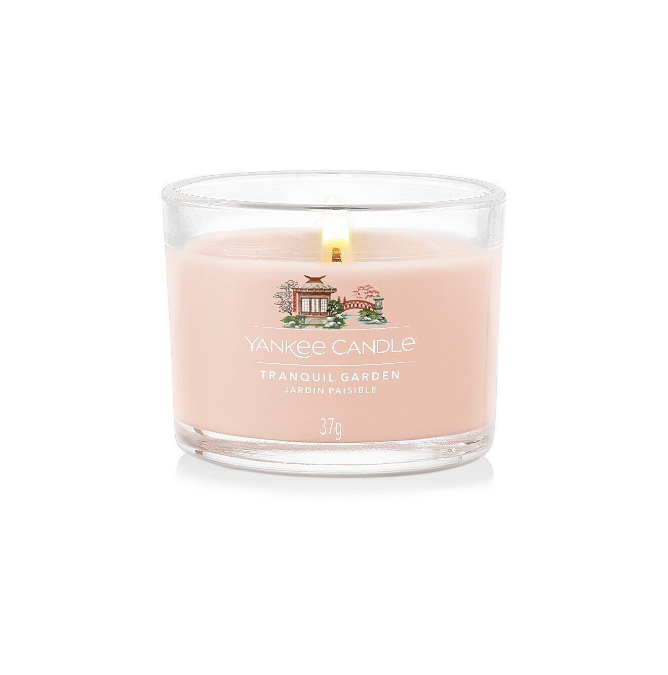 Filled-Votive_Lit_Tranquil-Garden Tranquil Garden 37g
