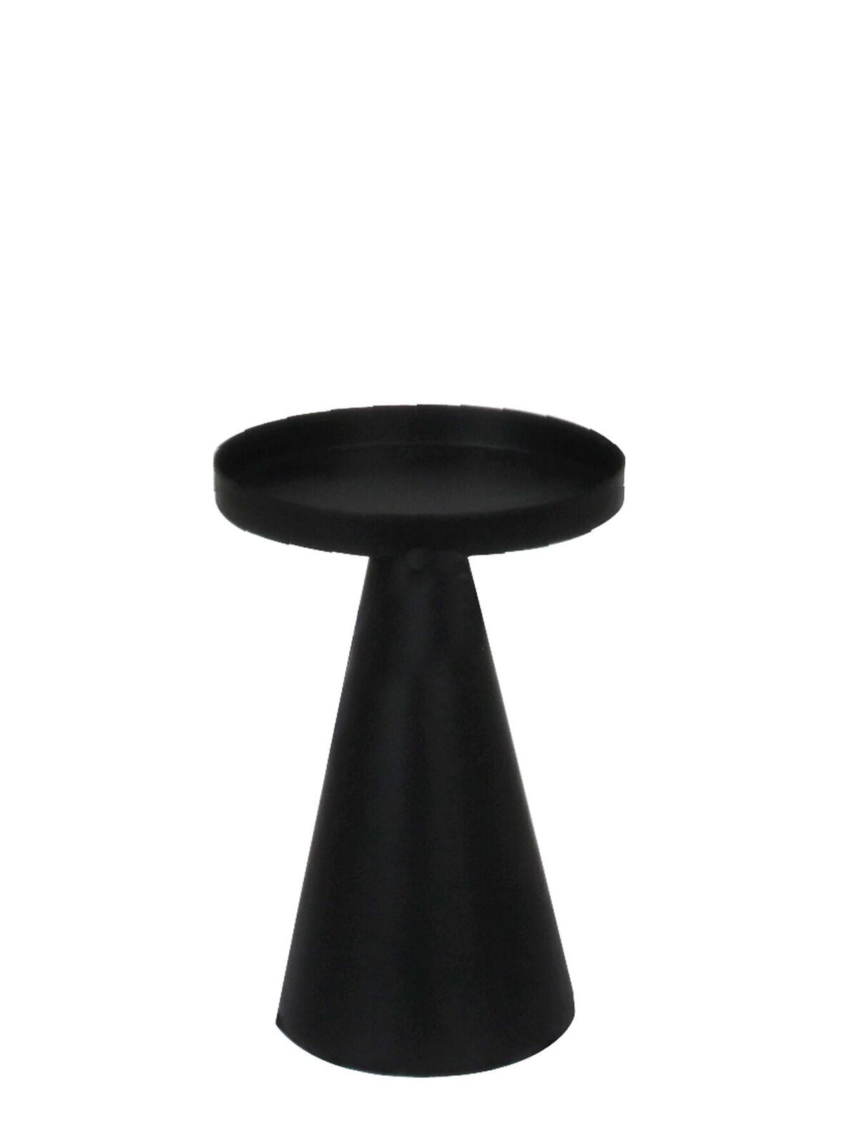 1199012213 Kerzenhalter Ponto schwarz 13cm