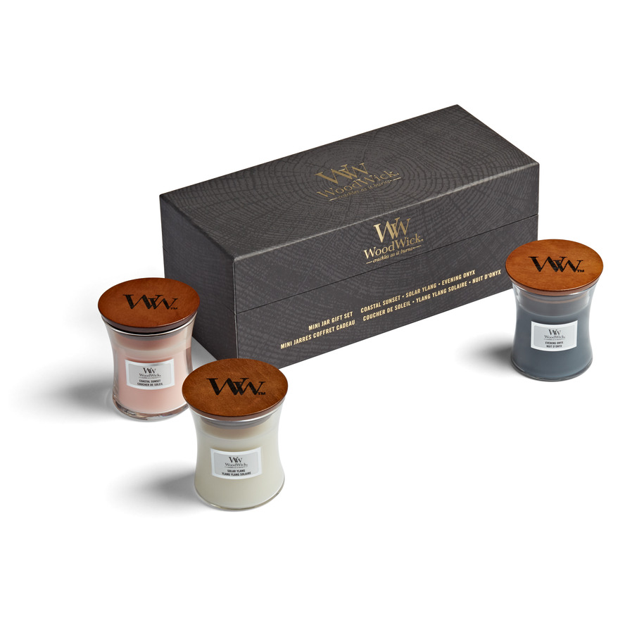 Mini Jar Geschenkset - Blumig Krug, Kiste