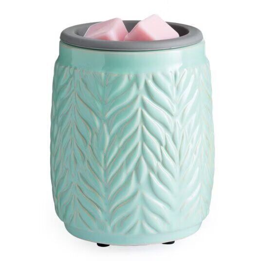 Mint Leaf Duftlampe elektrisch mit Silikon Schale Flip Dish Mint Leaf Duftlampe elektrisch mit Silikon Schale Flip Dish