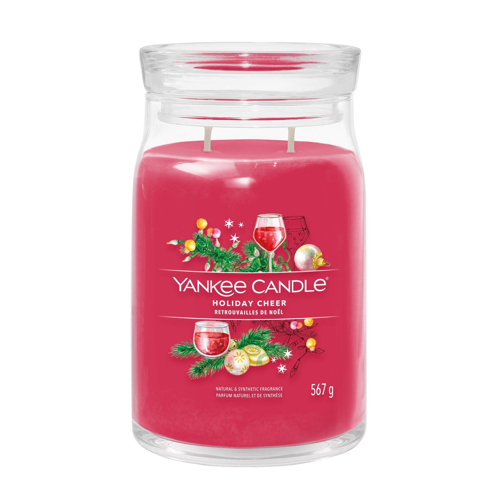 Holiday_Cheer_Large-1-1 Holiday Cheer Signature Jar 567g 2-Docht
